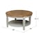 International Concepts Round Vista  Coffee Table Hickory Stone, 37.992125984252 W, 37.992125984252 L, 20.3 in H, Wood OT41-15CR - alternate 3